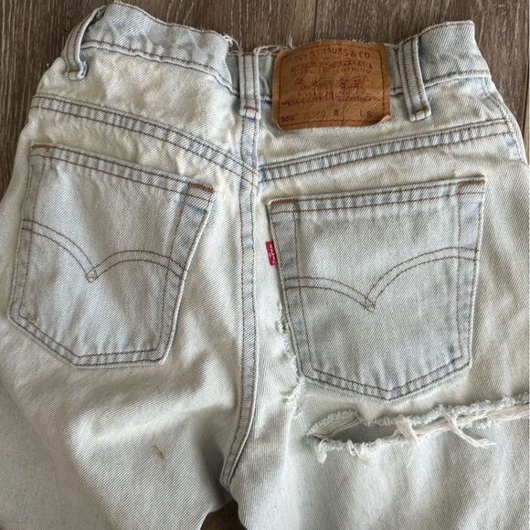 Levi’s 550’s relaxed fit tapered leg vintage jeans - Picture 3 of 8